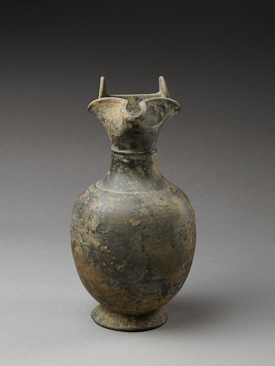 Oinochoe, Terracotta, Etruscan