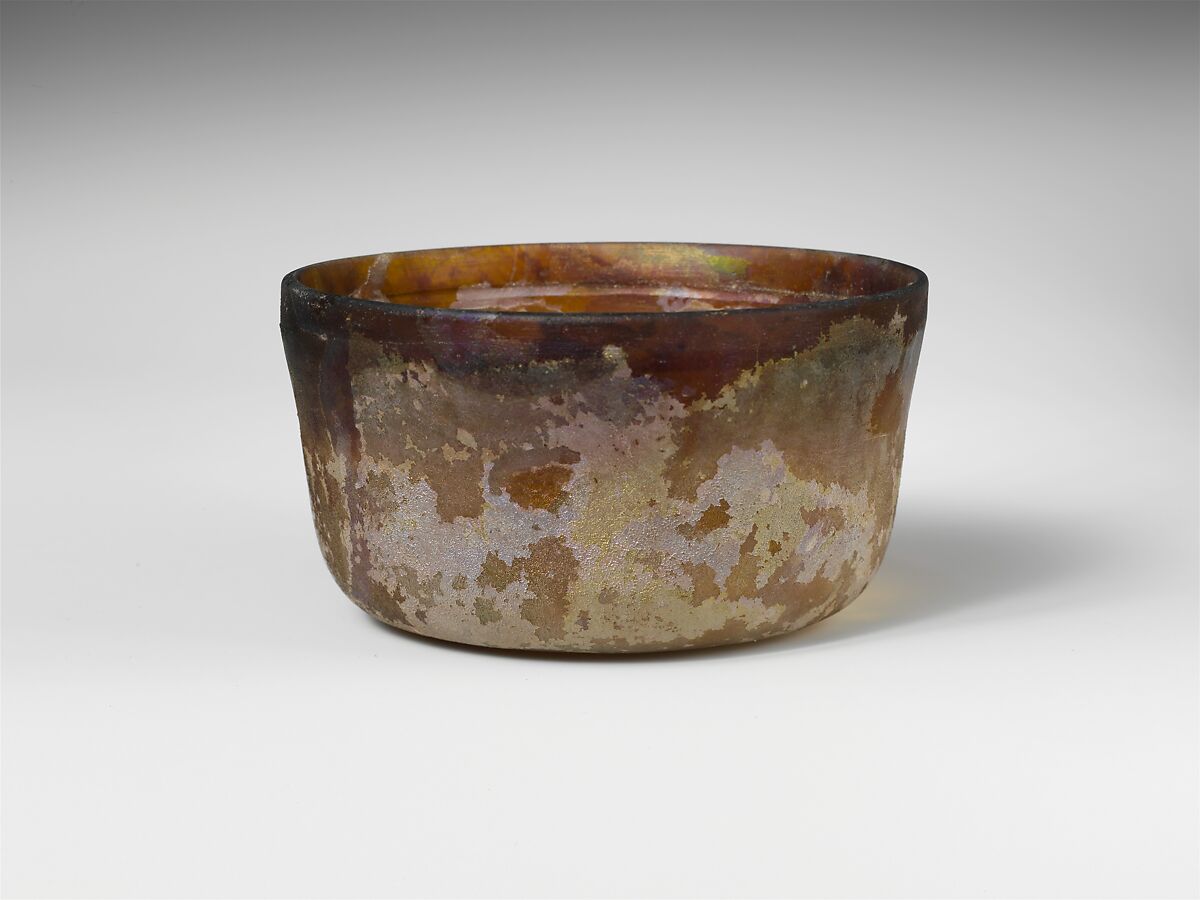 Glass bowl, Glass, Roman 