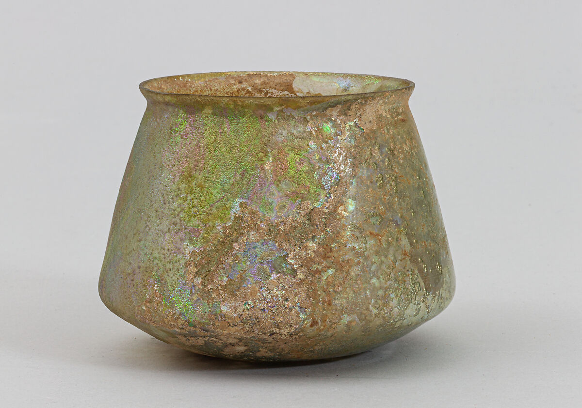 Glass bowl, Glass, Roman 