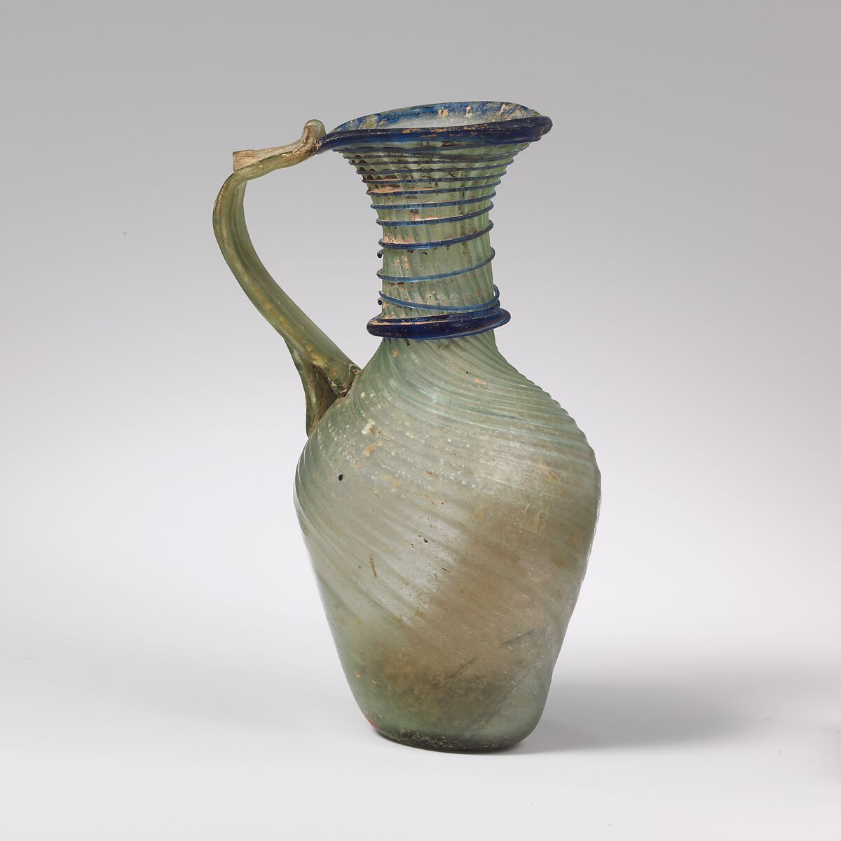 Glass jug, Glass, Roman, Syrian