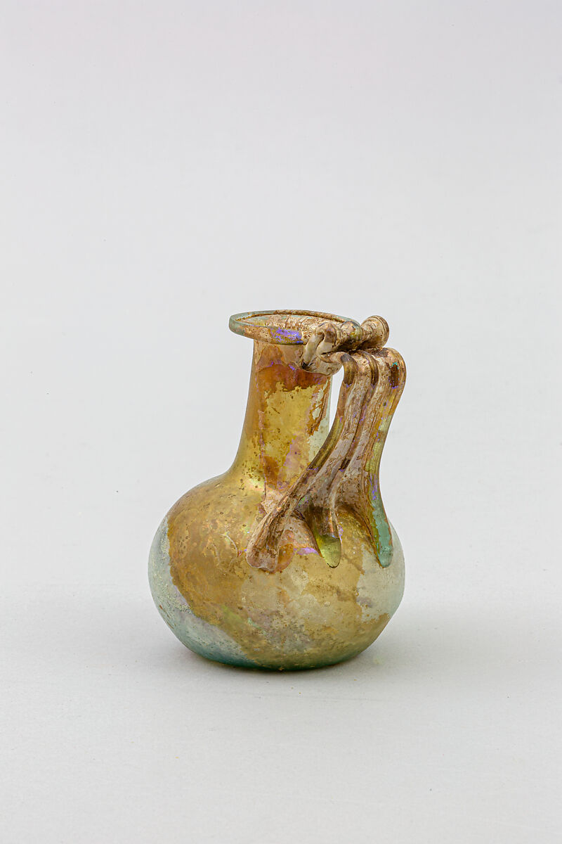 Glass jug, Glass, Roman 