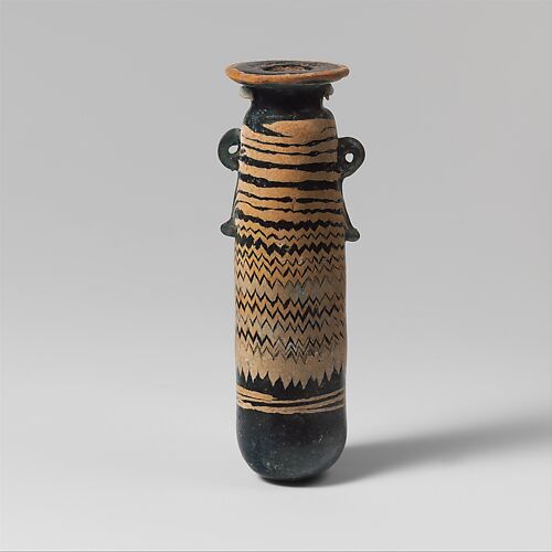 Glass alabastron (perfume bottle)