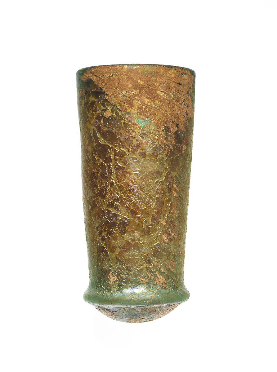 Glass bell beaker, Glass, Frankish