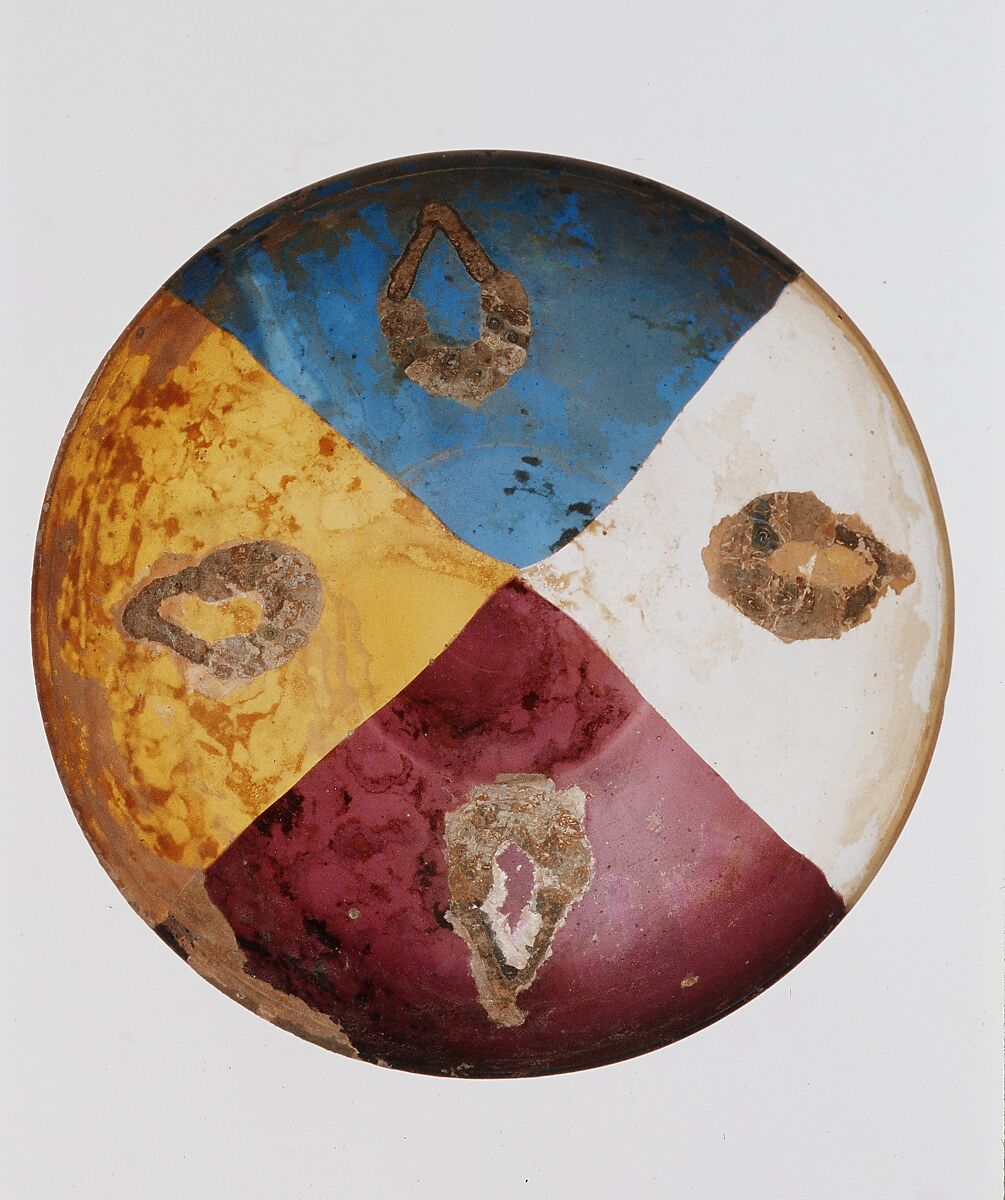 Glass garland bowl, Glass, Roman