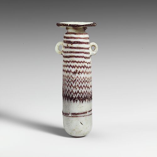 Glass alabastron (perfume bottle)