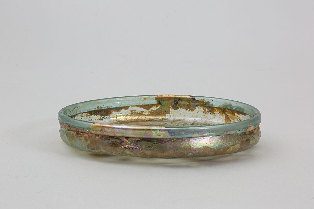 Glass dish, Glass, Roman 