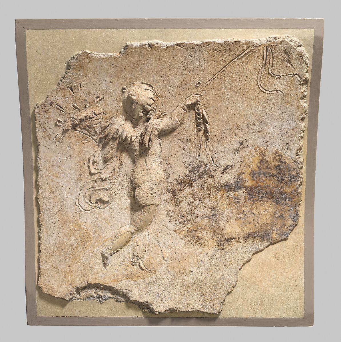 Stucco relief panel, Stucco, Roman 