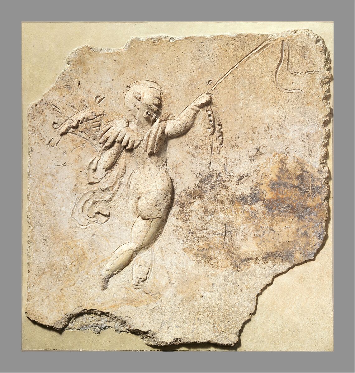 Stucco relief panel, Stucco, Roman
