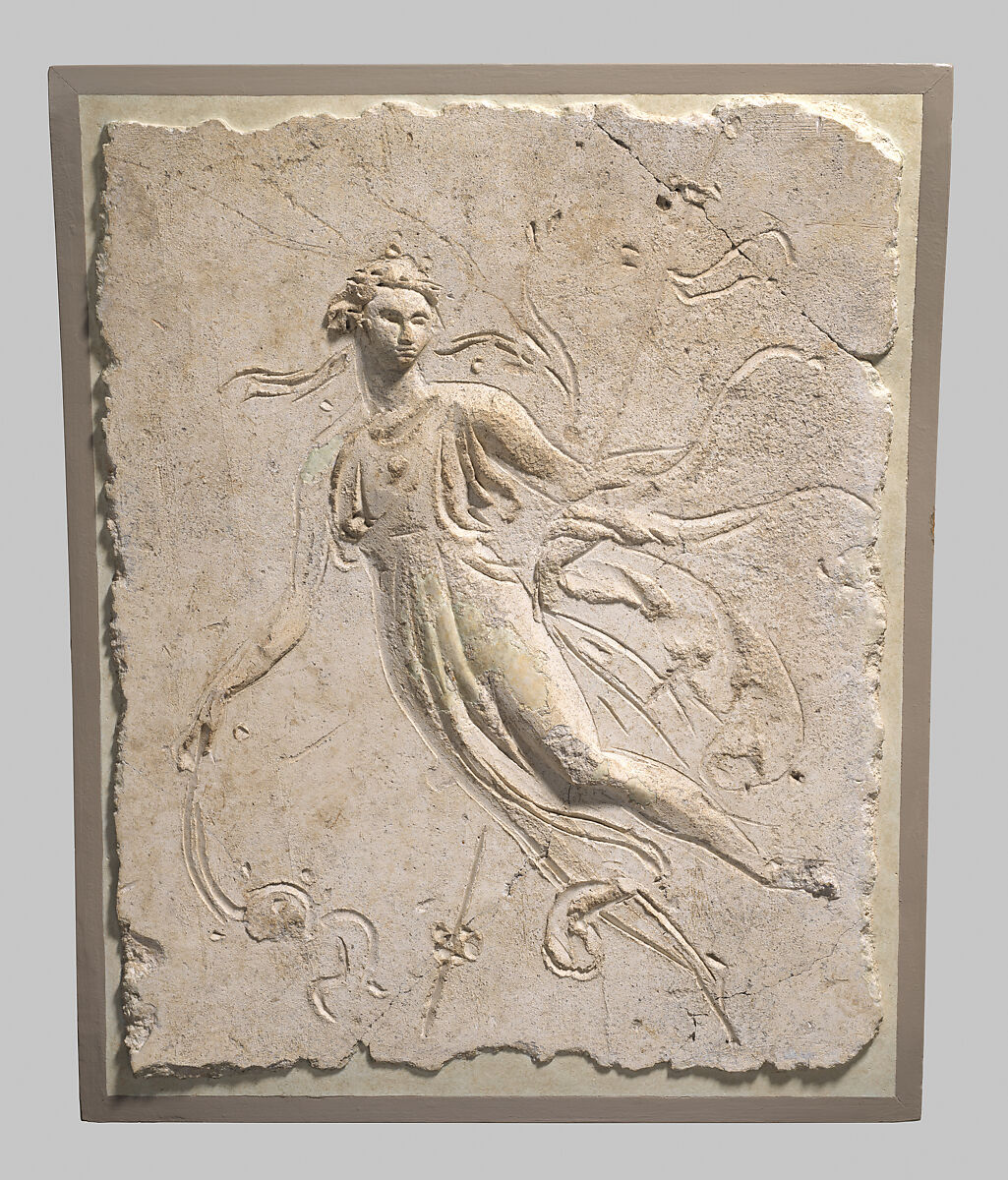 Stucco relief panel, Stucco, Roman 