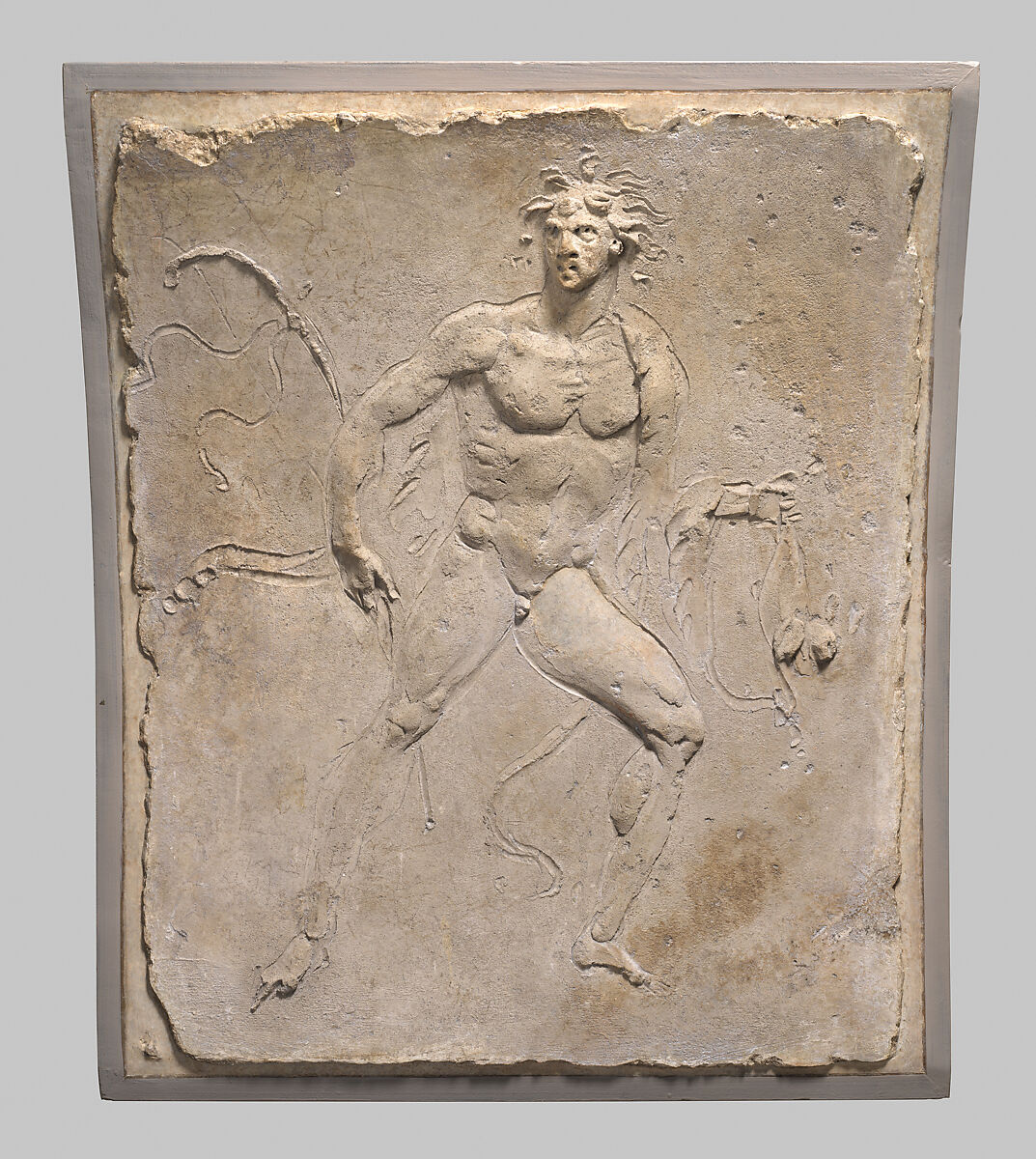 Stucco relief panel, Stucco, Roman 