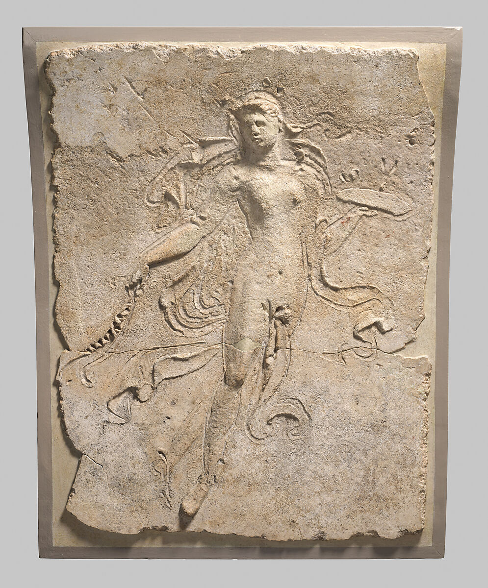 Stucco relief panel, Stucco, Roman 