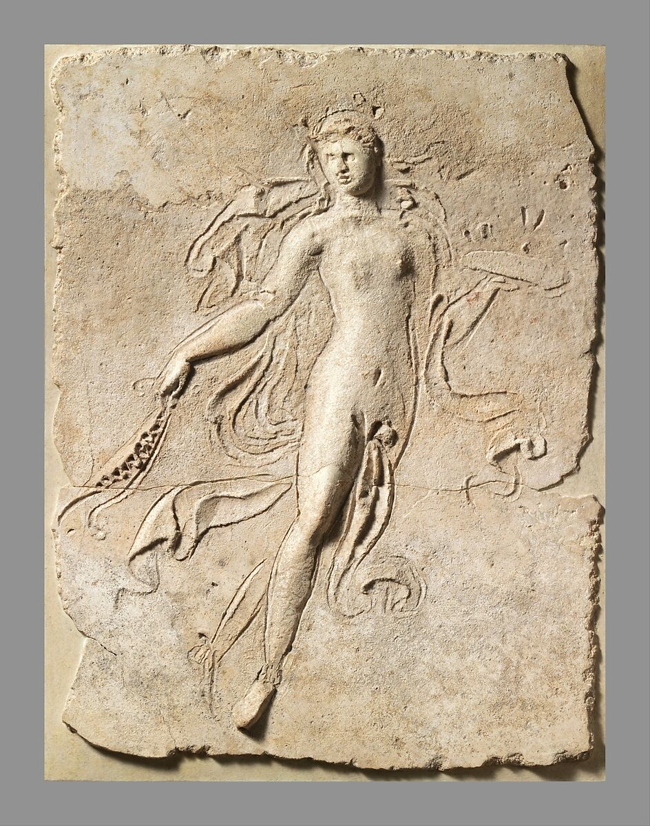 Stucco relief panel, Stucco, Roman