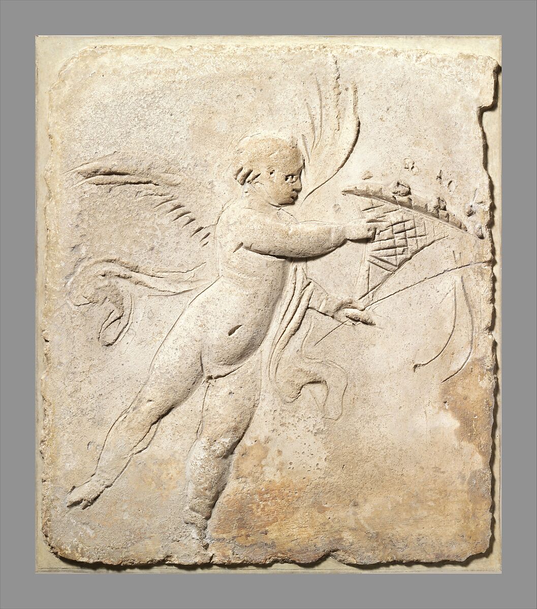 Stucco relief panel, Stucco, Roman