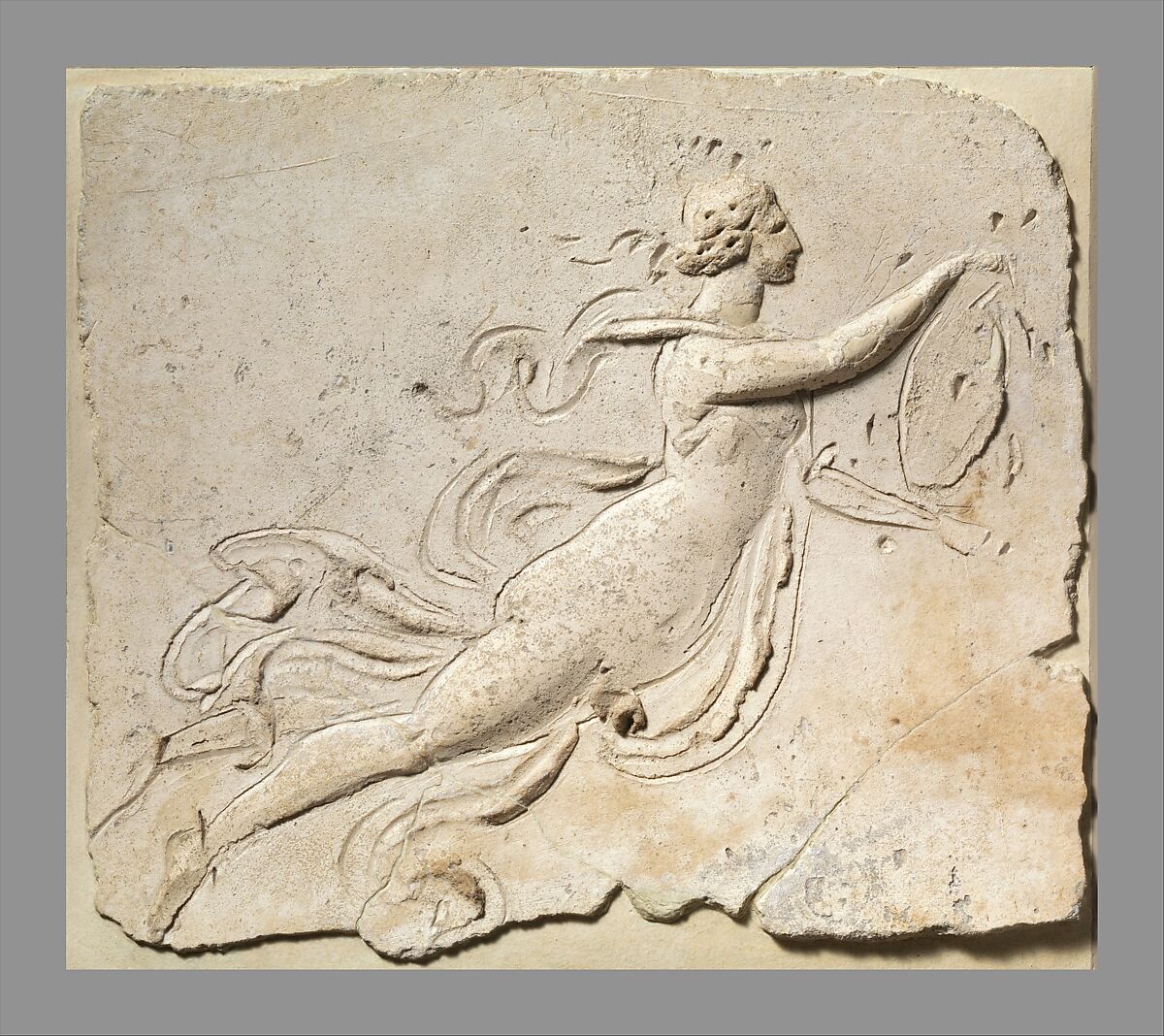 Stucco relief panel, Stucco, Roman