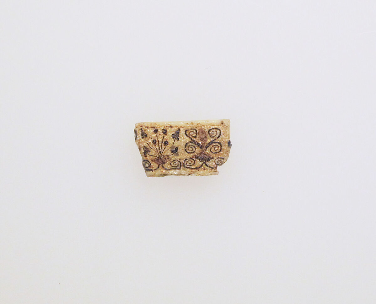 Mosaic block inlay, Glass, Roman 