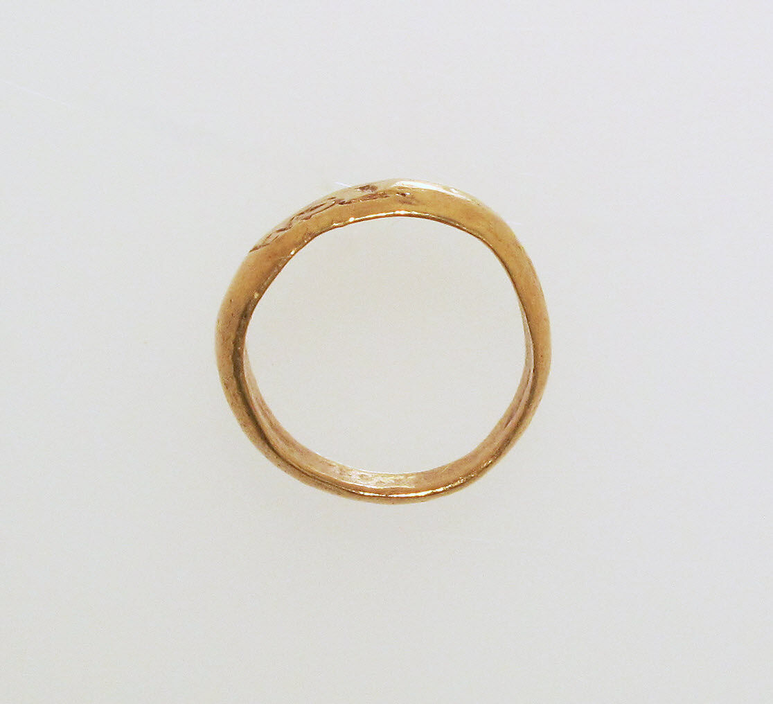 Ring, gold, Roman 