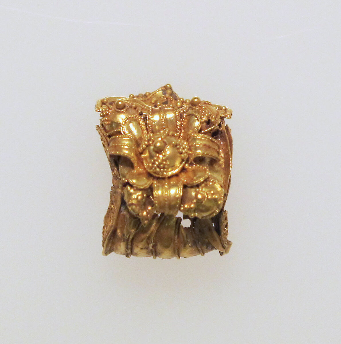 Earring, baule type, Gold, Etruscan 