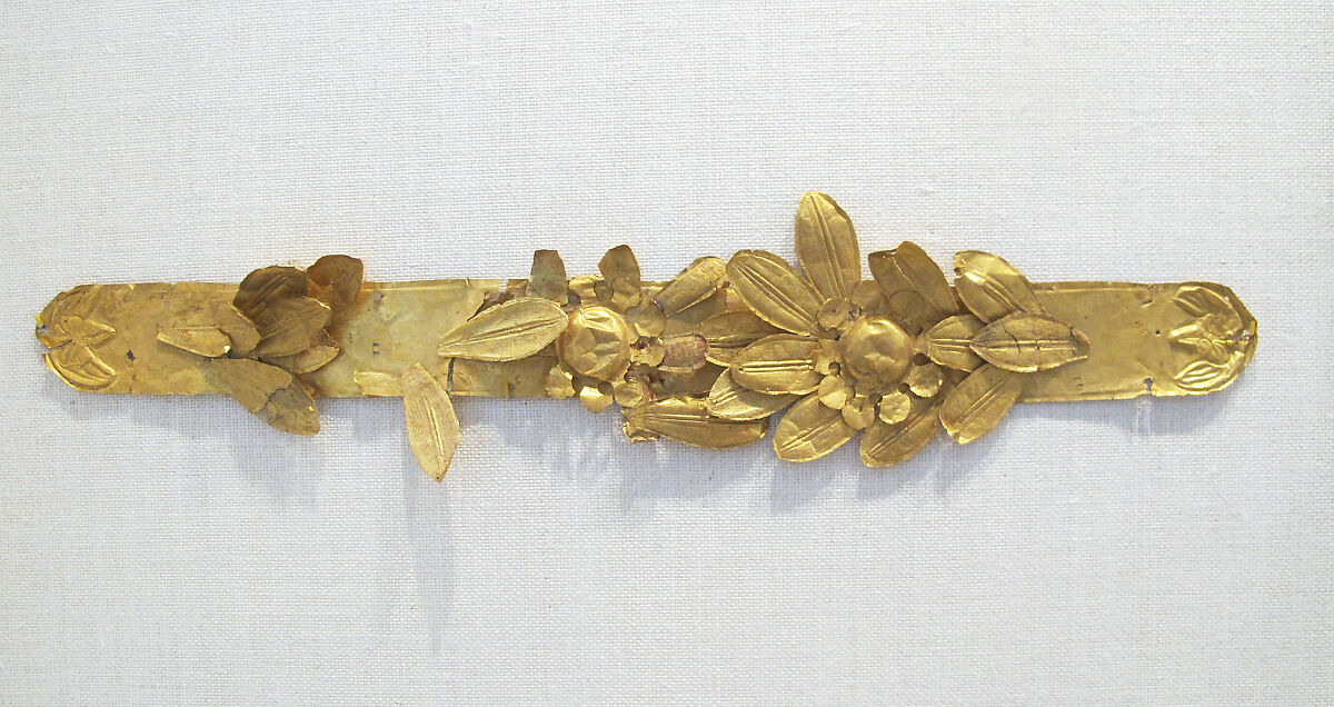 Gold wreath, Gold, Etruscan 