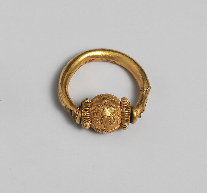 Gold ring, Gold, Etruscan 