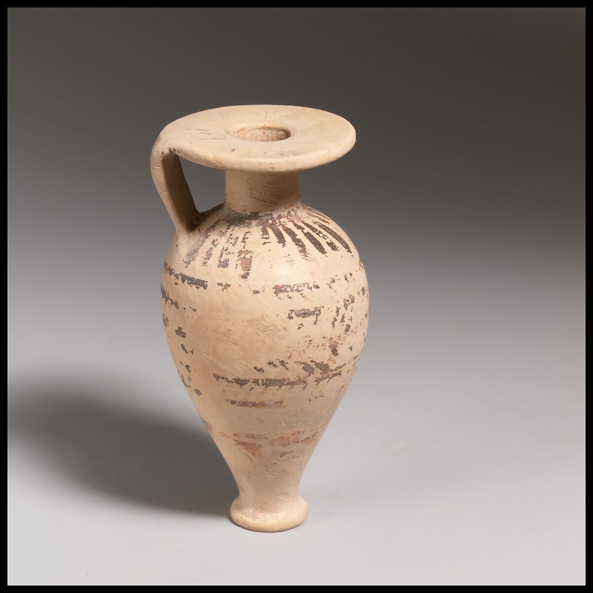 Lekythos, Terracotta, Italic, Etruria 