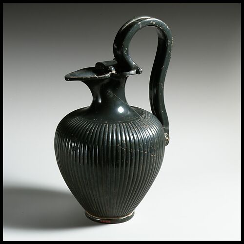 Terracotta oinochoe (jug)