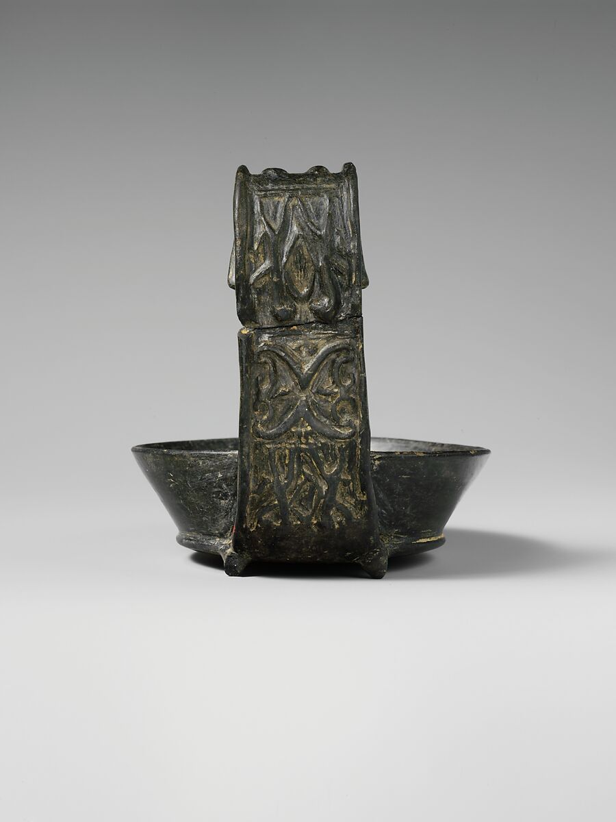 Terracotta kyathos (ladle), Terracotta, Etruscan