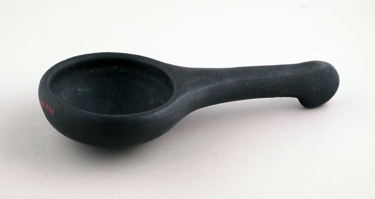 Spoon, Terracotta, Etruscan 