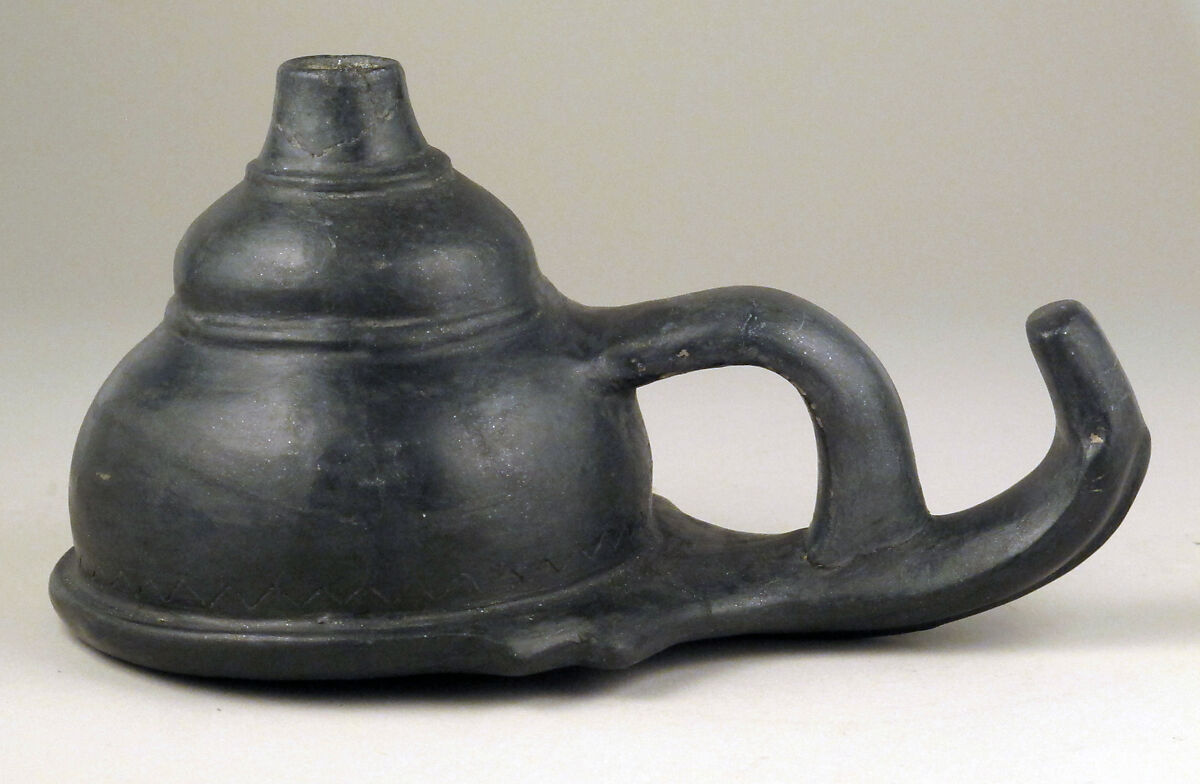 Strainer with funnel, Terracotta, Etruscan 