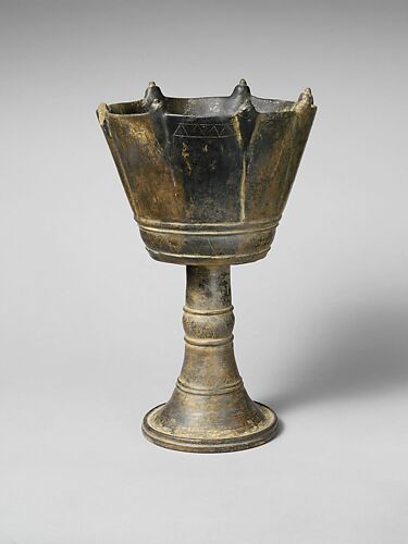 Terracotta chalice