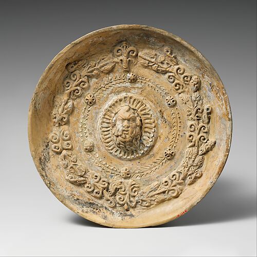 Terracotta phiale (libation bowl)