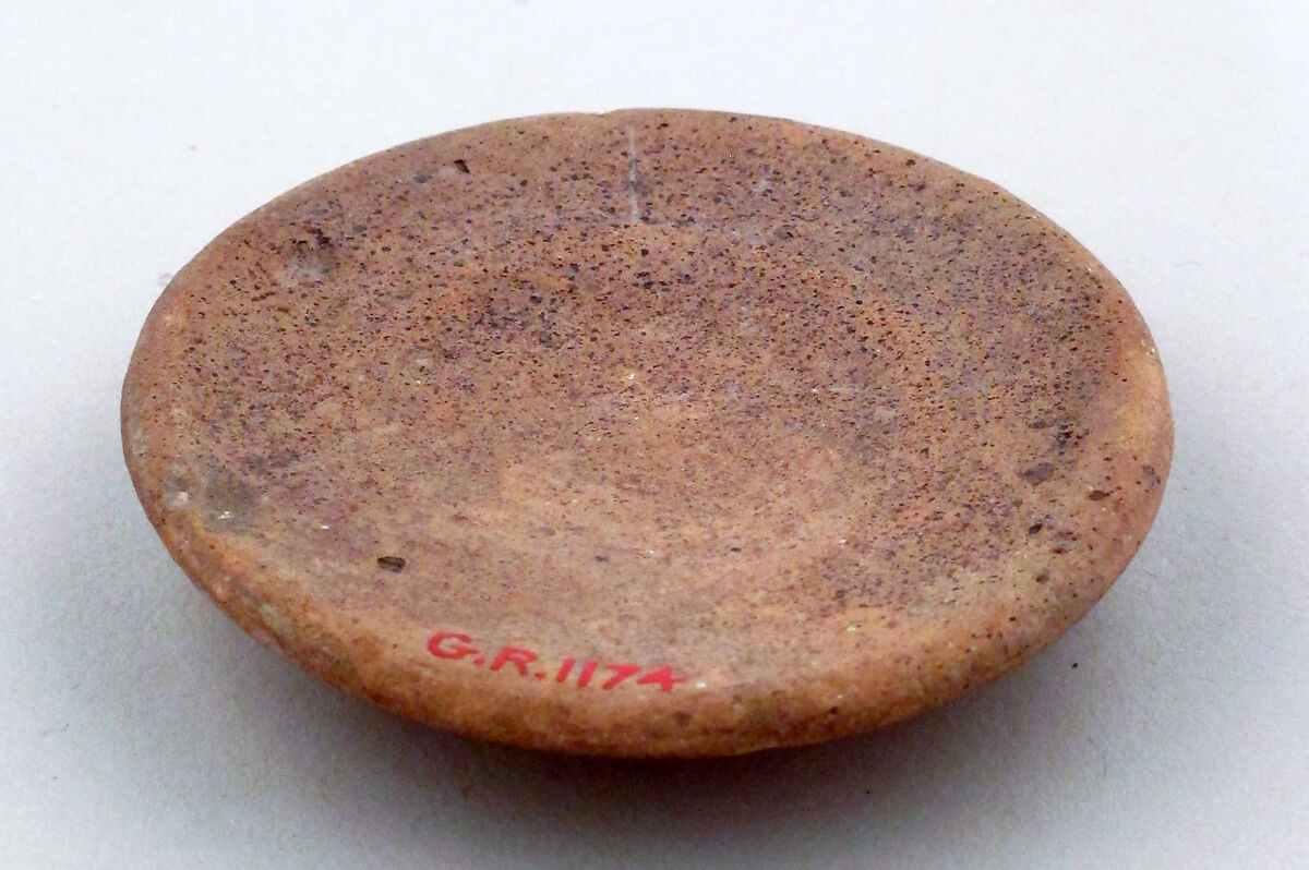Phiale, miniature, Terracotta, Etruscan 