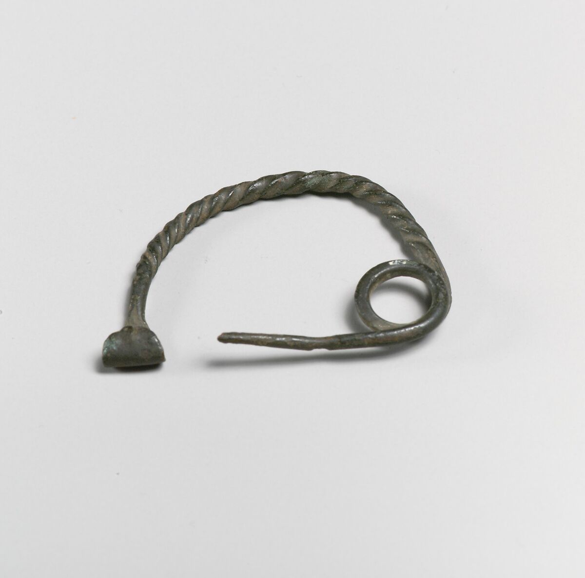 Fibula, semi-circular type, Bronze, Italic 