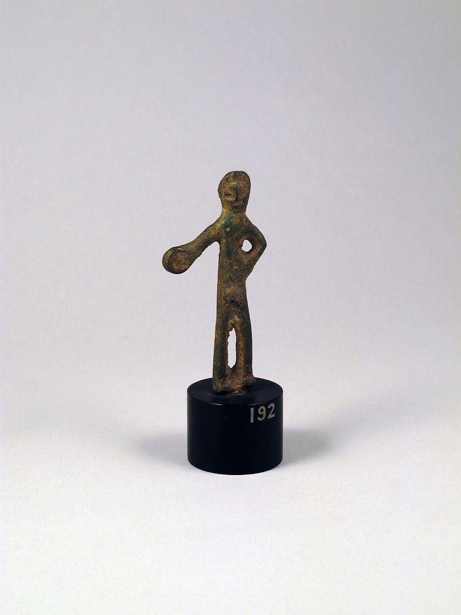 Statue of a man, Bronze, Italic 