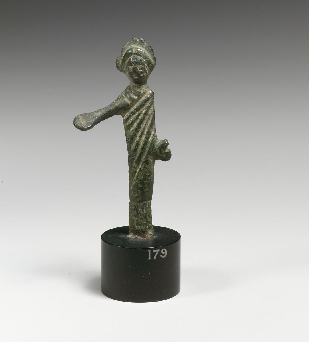 Statuette of a Woman, Bronze, Etruscan 