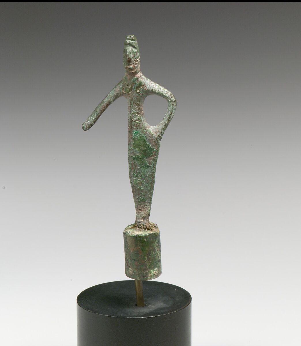 Statuette of a Woman, Bronze, Etruscan 