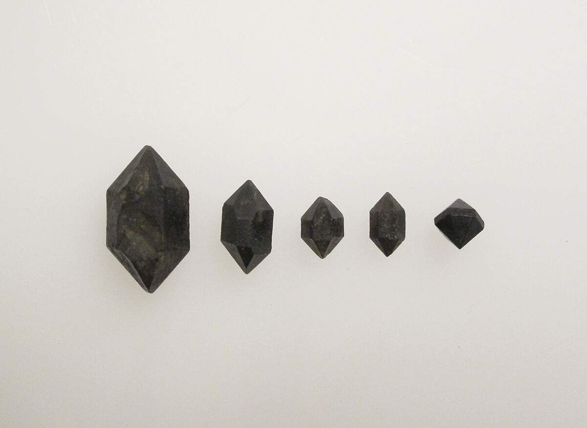 Crystals, quartz, 5, Quartz, black