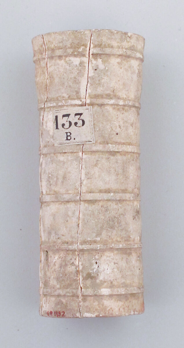 Handle or hollow cylinder, Ivory 