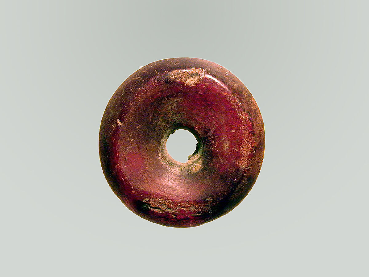 Whorl, Amber, Etruscan or Italic 