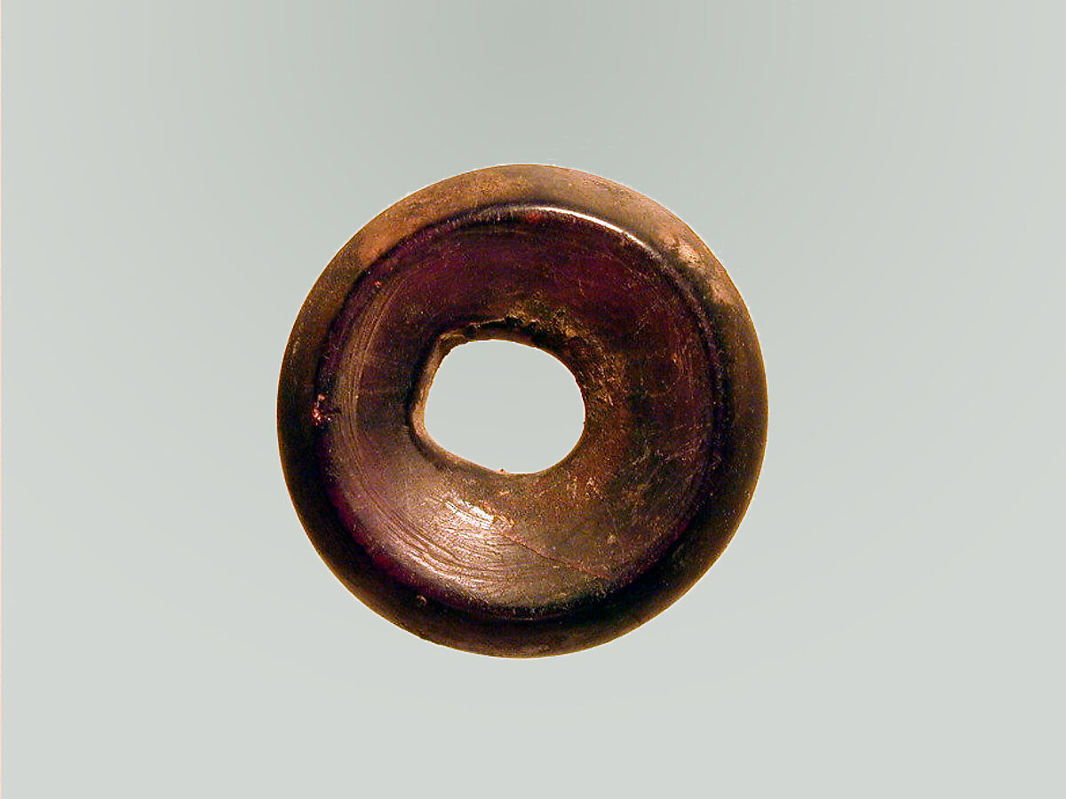 Whorl, Amber, Etruscan or Italic 