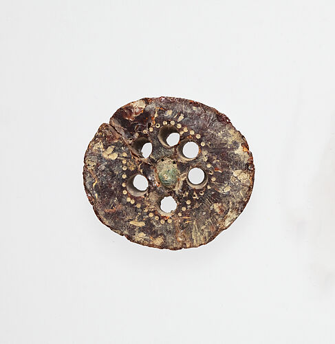 Segment from a bronze fibula (safety pin)