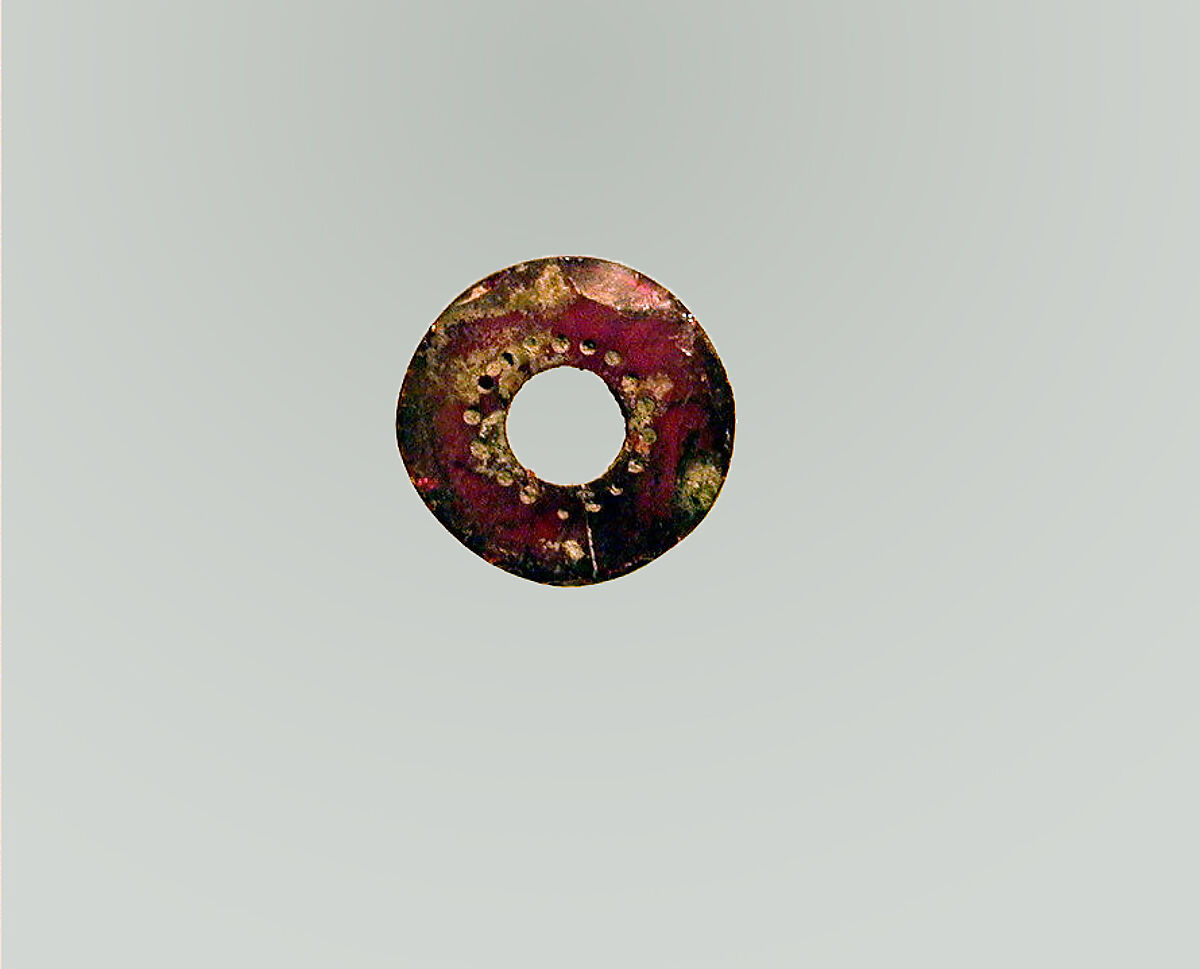 Fibula, fragment, Amber, Etruscan 