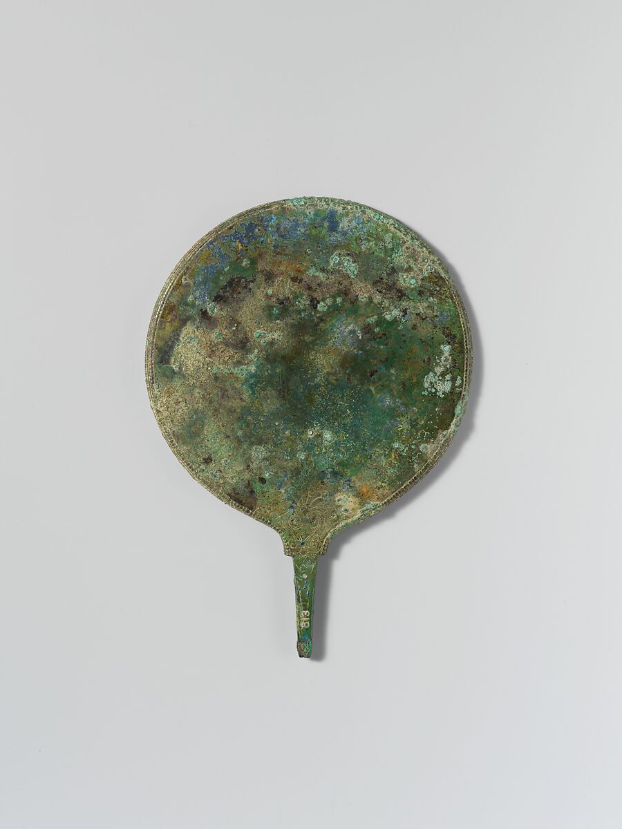 Bronze mirror, Bronze, Etruscan 