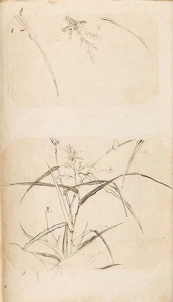 金工絵 Copy book of Toshiyoshi (also called Kōsō, Seijō, or Toshinaga), 紫原壽良画 Murasakibara Toshiyoshi (Japanese, born 1829), Ink on bound paper, Japanese