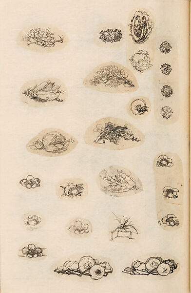 金工絵 Copy book of Toshiyoshi (also called Kōsō, Seijō, or Toshinaga), 紫原壽良画 Murasakibara Toshiyoshi (Japanese, born 1829), Ink on bound paper, Japanese