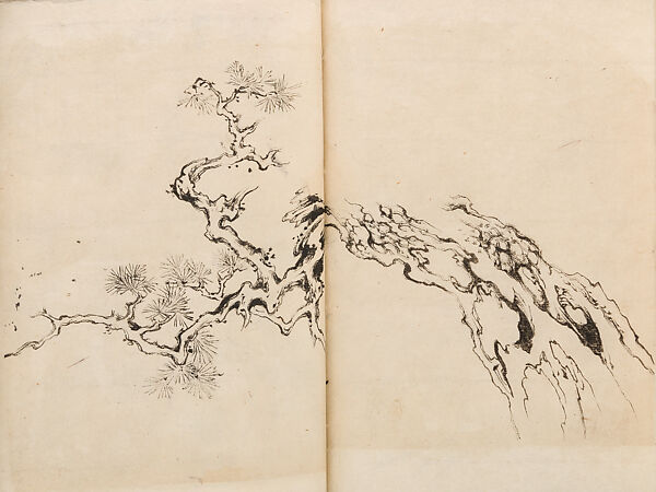 金工絵 Copy book of Toshiyoshi (also called Kōsō, Seijō, or Toshinaga), 紫原壽良画 Murasakibara Toshiyoshi (Japanese, born 1829), Ink on bound paper, Japanese