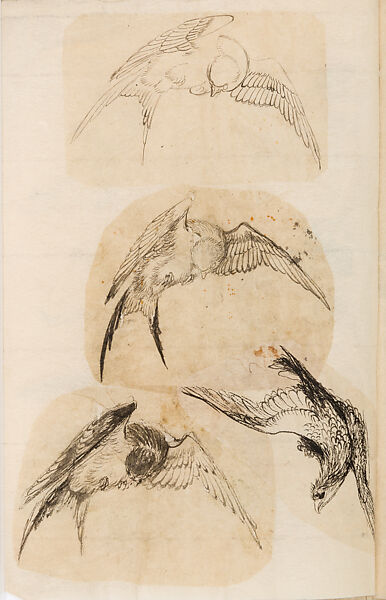 金工絵 Copy book of Toshiyoshi (also called Kōsō, Seijō, or Toshinaga), 紫原壽良画 Murasakibara Toshiyoshi (Japanese, born 1829), Ink on bound paper, Japanese