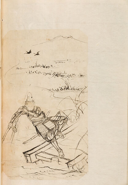 金工絵 Copy book of Toshiyoshi (also called Kōsō, Seijō, or Toshinaga), 紫原壽良画 Murasakibara Toshiyoshi (Japanese, born 1829), Ink on bound paper, Japanese