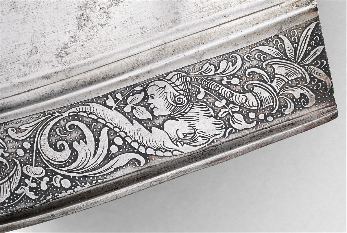 Cuirass and Tassets (Torso and Hip Defense), Attributed to Kolman Helmschmid (German, Augsburg 1471–1532), Steel, leather, German, Augsburg