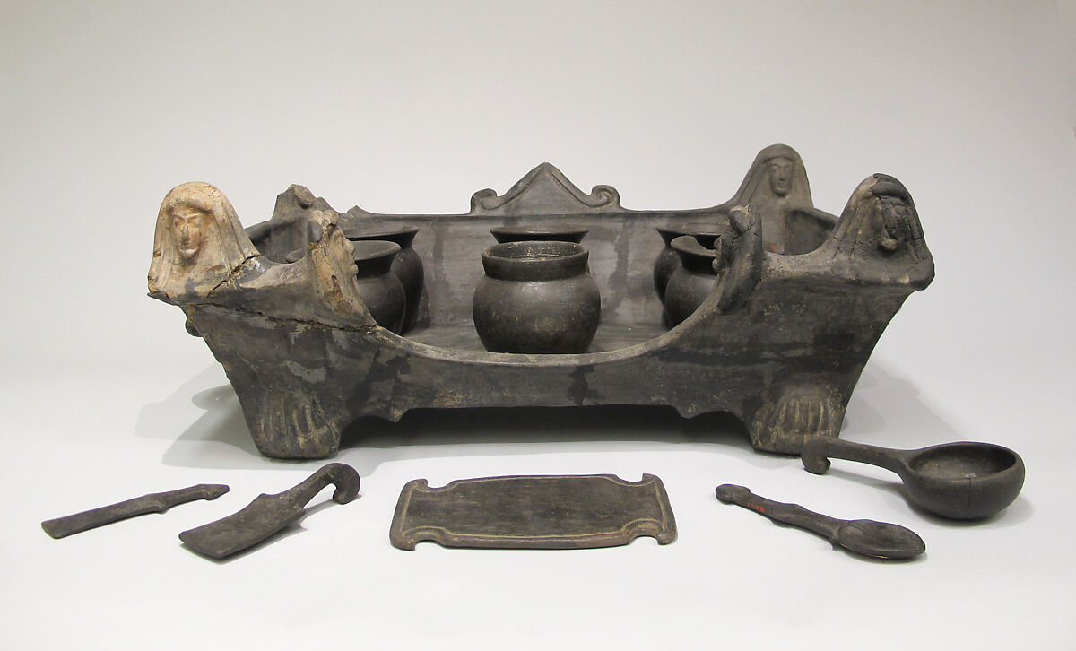 Focolare tablet, Terracotta, Etruscan