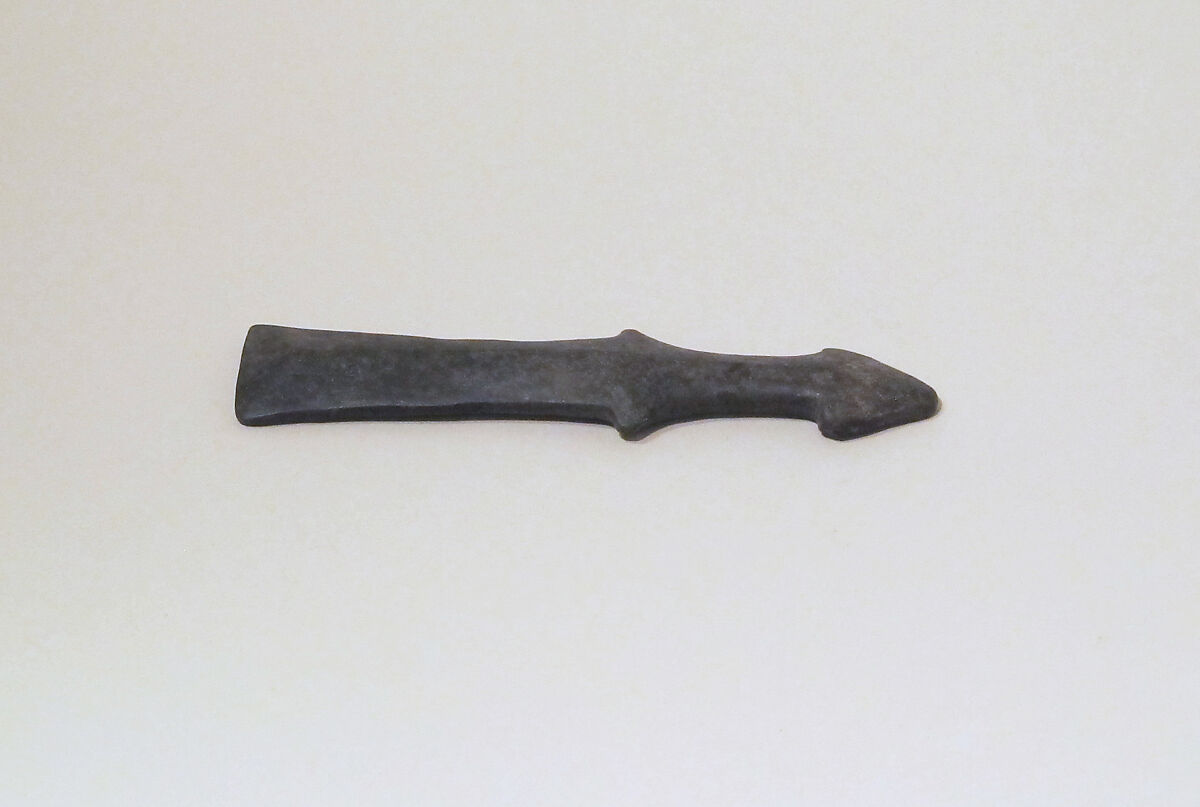 Focolare spoon, Terracotta, Etruscan 